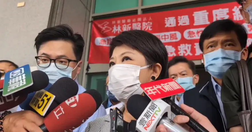 中捷驚傳隨機砍人案！ 盧秀燕急赴醫院探視傷者　承諾「全權負責醫療費」