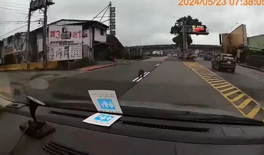 影/上國道前看到猴子！　網看片笑：我都在看機車…真相曝光