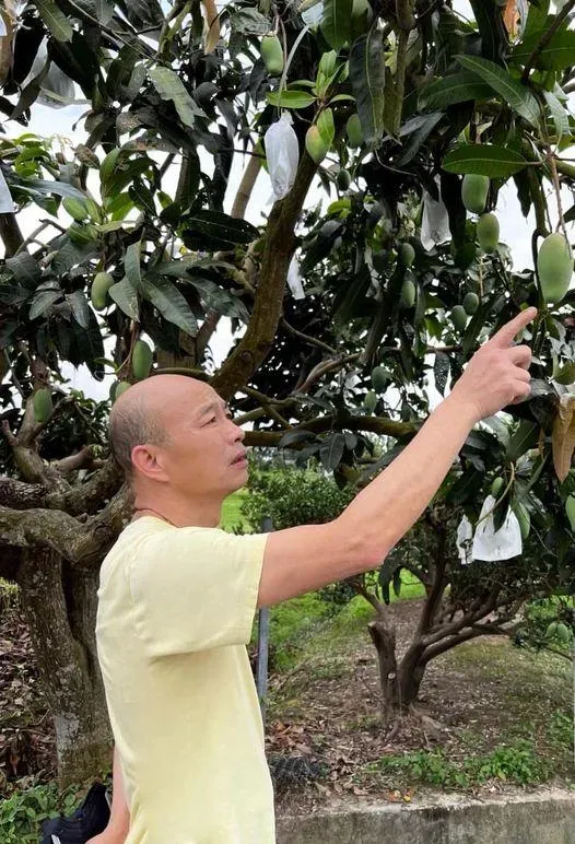蓄積能量再出發！韓國瑜周末和家人「出外森呼吸」