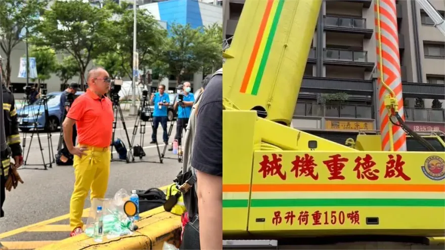 快訊/新竹惡火165人受困待援　竹北吊車大王5千萬機具義助霸氣喊「免費」
