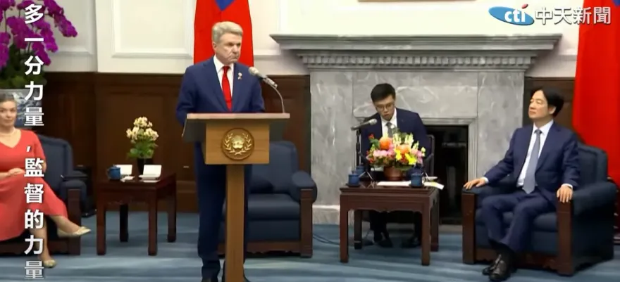 賴清德求援！接見美國眾議院外委會主席麥考爾：盼協助台灣強化自我防衛能力
