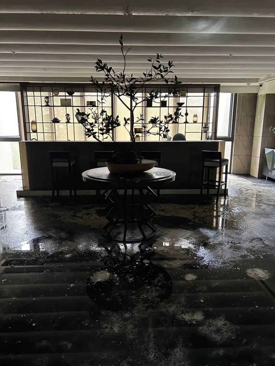公設以喜來登做理念！「晴空匯」災前高級美照曝　災後現場宛如廢墟
