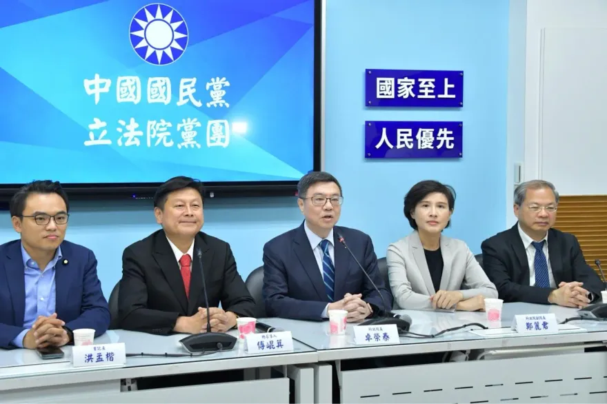 卓榮泰拜訪國民黨團　傅崐萁釋善意：賴清德國情報告「只說不答」也尊重