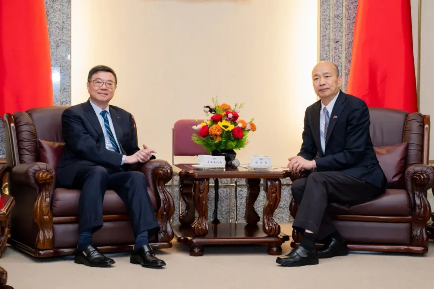 行政院長卓榮泰拜會立法院　韓國瑜：優先處理民生法案