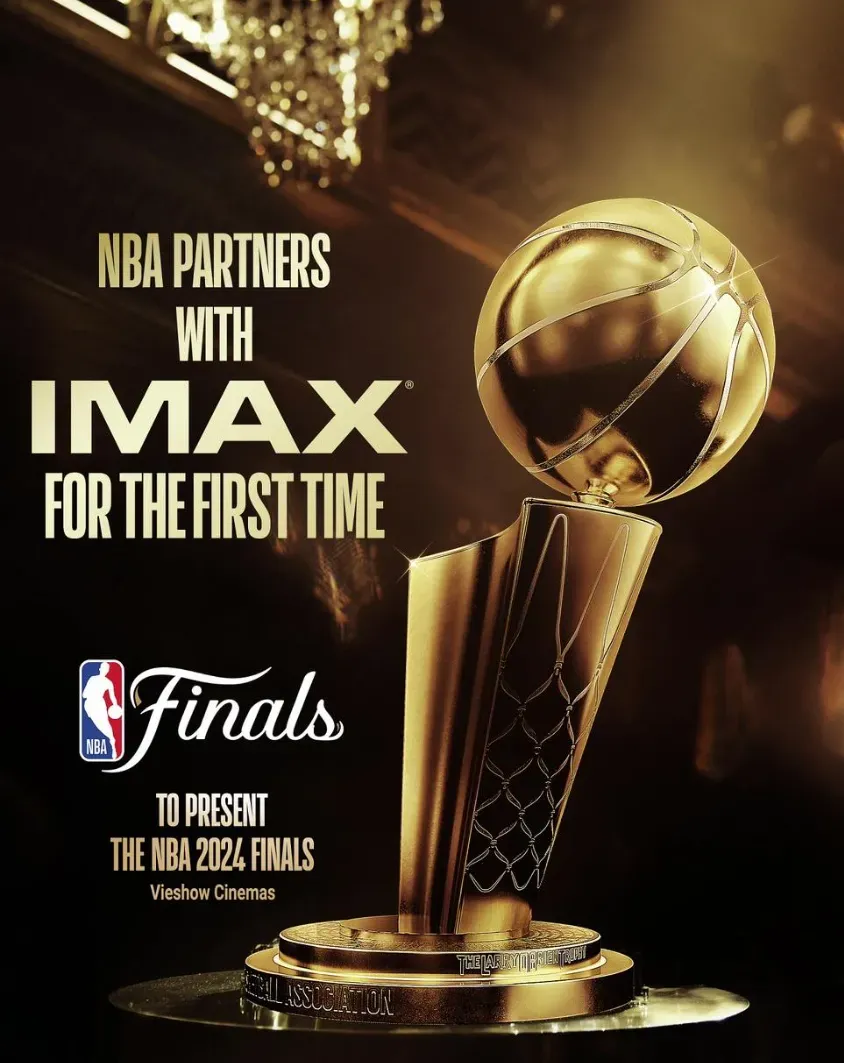 台灣首次夢幻聯動！威秀IMAX影廳爽看NBA總冠軍賽　超佛票價曝光