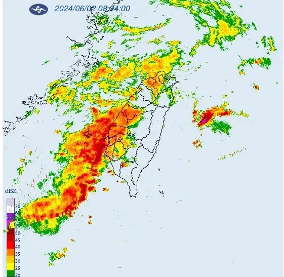 快訊/國家警報響了！雷雨轟炸2縣市　4山區發布暴雨警戒