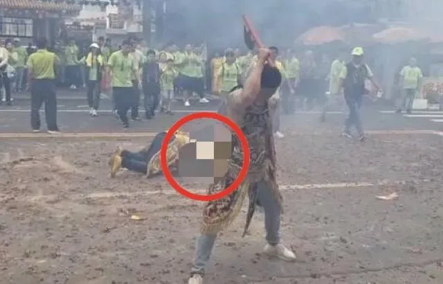 影/台中乩身到嘉義「玉虛宮」進香！走陣突倒地不起　命危送醫不治