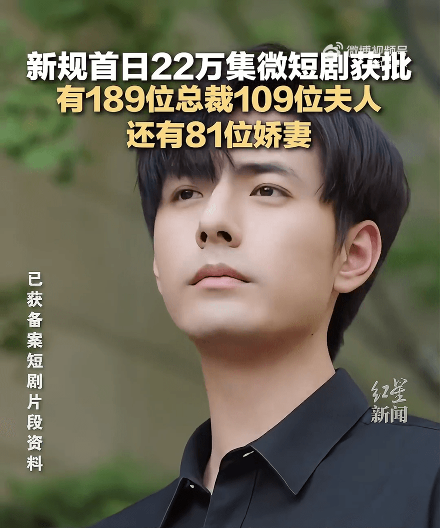 陸微短劇新規上路！189位總裁與81名嬌妻誕生　周星馳新作上線獲好評