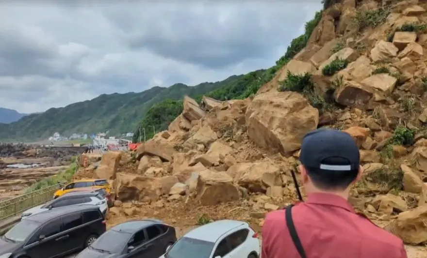 基隆驚傳恐怖山崩！卓榮泰指示交通部儘速完成救援工作