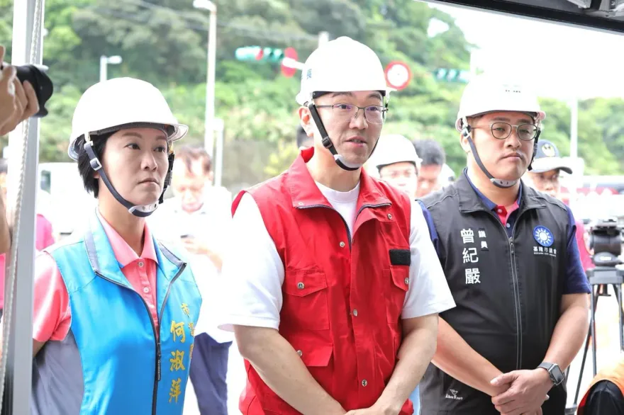 基隆山崩路段最快下週搶通　謝國樑：制訂振興方案協助周邊商家