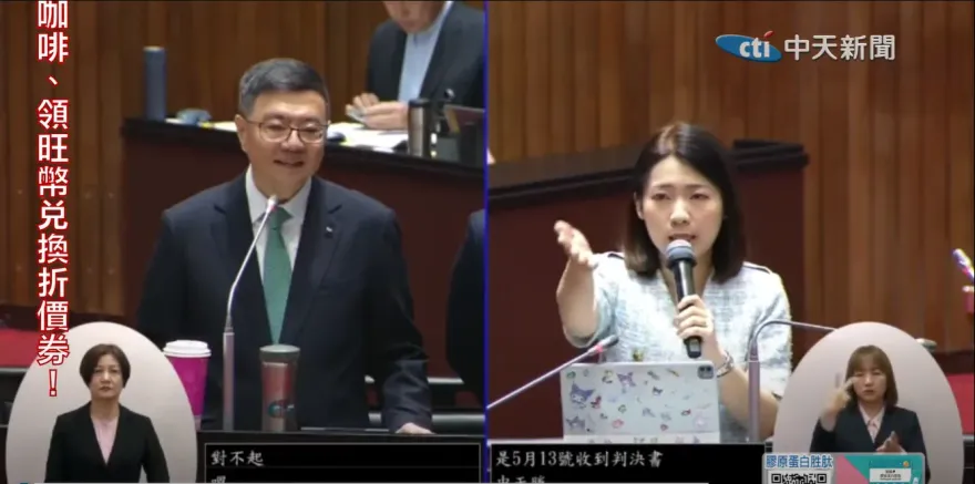 影/「中天復台」行政院長承諾有方法！卓榮泰：NCC若敗訴確定有另外一個程序