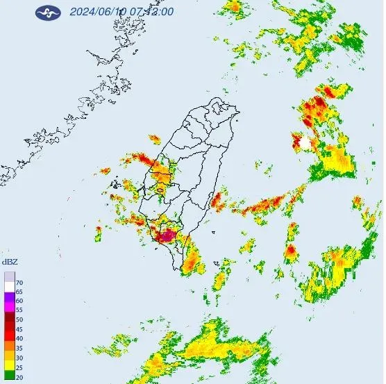 快訊/國家警報響了！大雷雨襲「1地」　7縣市豪大雨特報