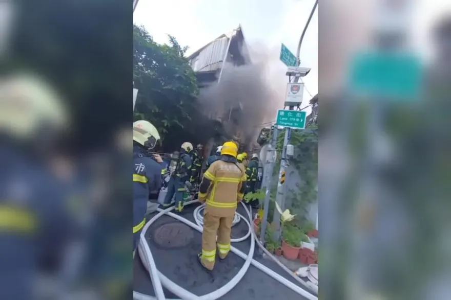 快訊/北市通化街凌晨火警！黑煙竄天　9旬嬤送醫不治