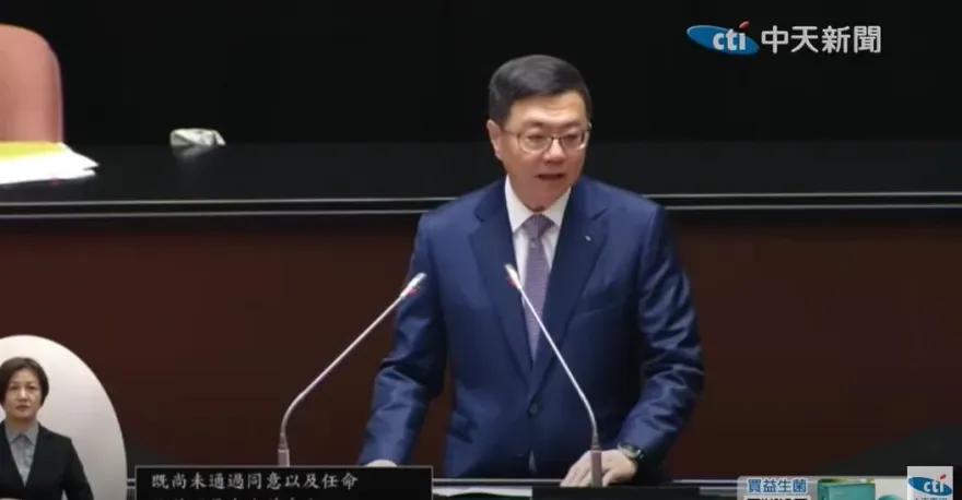 人咧？國會改革覆議案遭否決　民眾黨：卓榮泰為何不出面