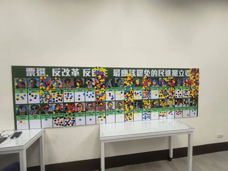 國民黨藍鷹集結圈選「最想罷免綠委」　結果出爐這3人最多票