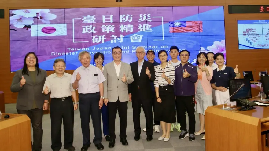 台日友好舉辦「防災政策精進研討會」　北市副市長李四川主持開幕式