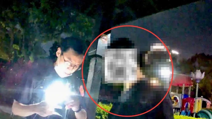 公園內拉K飄聞刺鼻味民眾報案　毒蟲遭逮竟稱「以為這裡味道散得快」