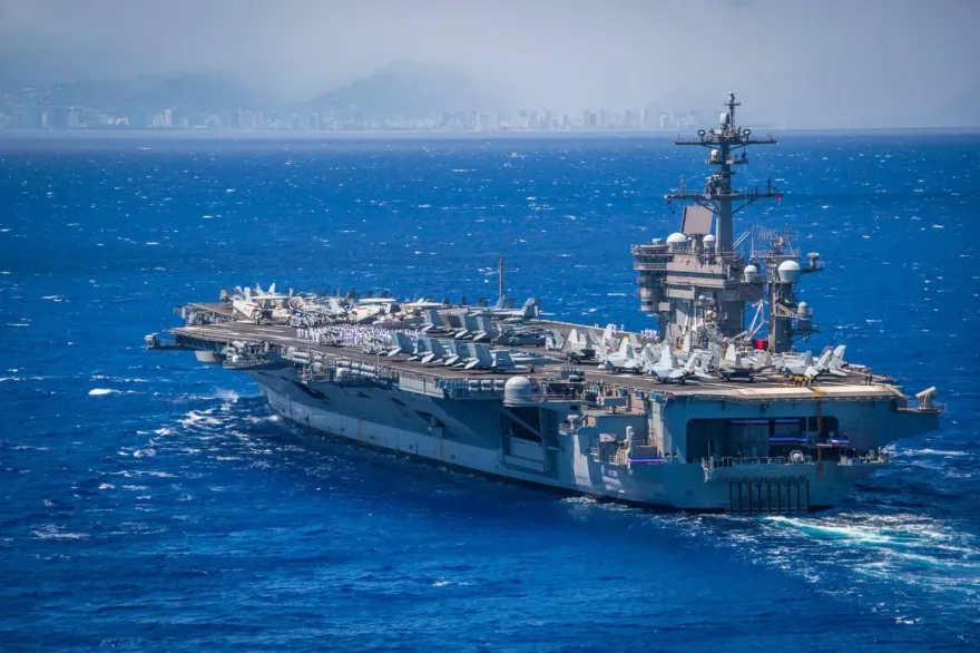 2024環太軍演集結29國機艦重裝登場  美卡爾文森號搭載F-35秀肌肉