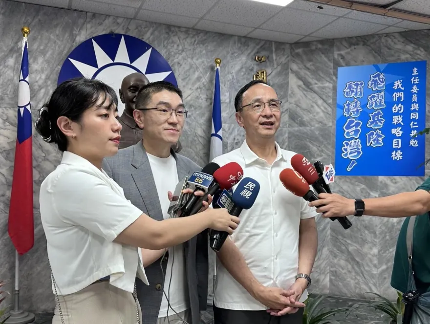盧秀燕選下屆國民黨主席？朱立倫：一起加油