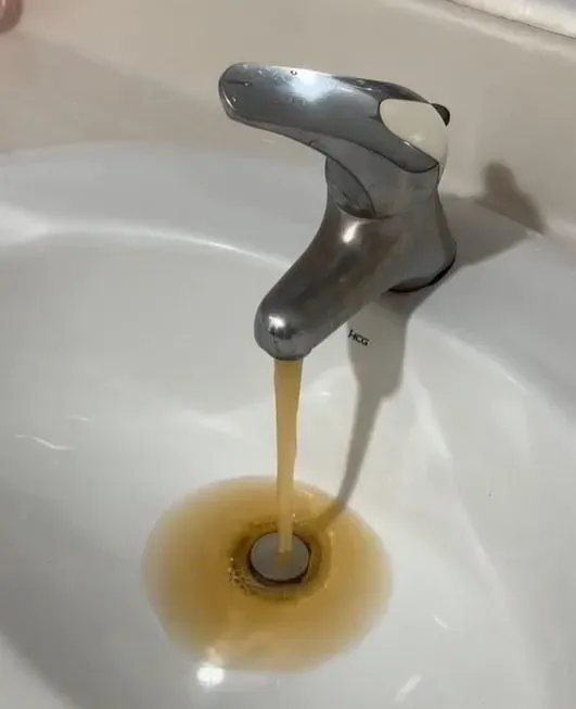 噁爆！「水龍頭流黃色濁水」彷彿冬瓜茶　澎湖救國團青年旅社回應了