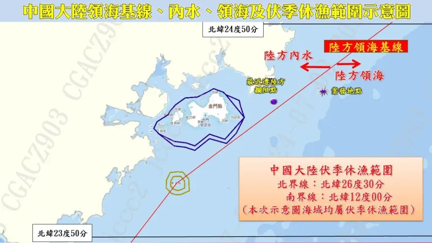 進入大陸領海　海巡署只能廣播希望釋放人船