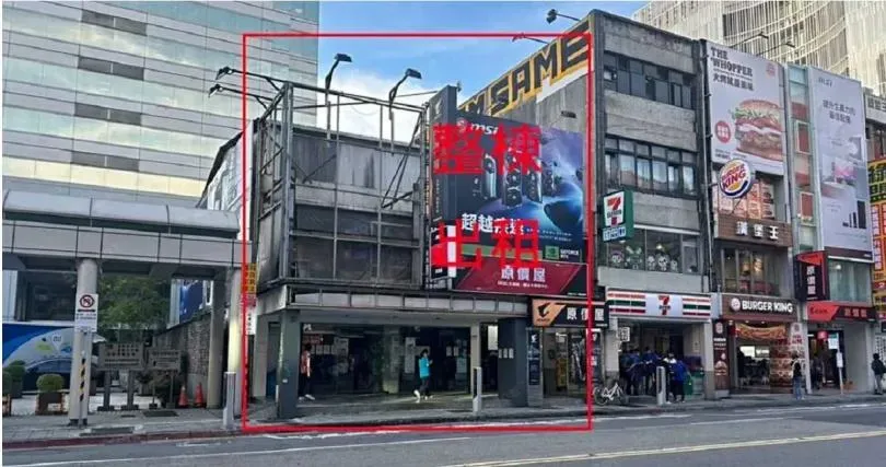光華商圈2店面招租！　網見「兩層樓150坪天價月租」傻了：誰撐得住