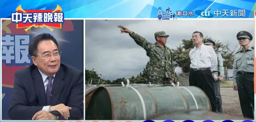 影/顧立雄視導！淡水河「綁汽油桶」阻解放軍　蔡正元：回到清朝啦？劉銘傳？