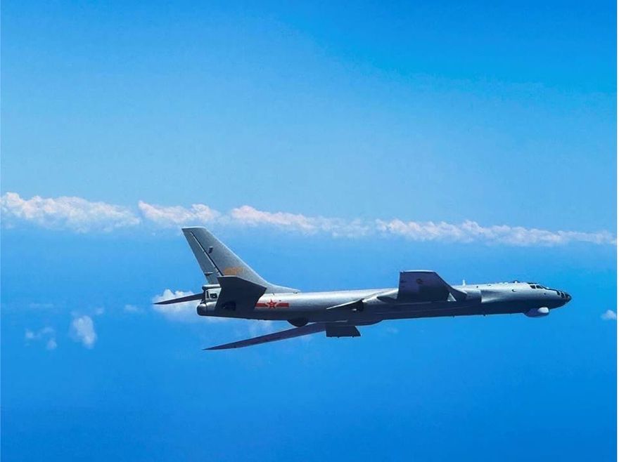 解放軍機爆量　50架次大範圍侵擾台海