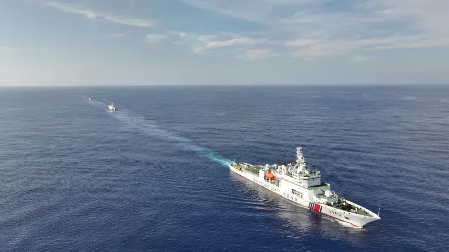 影/刷新紀錄！陸海警船連續203天現身釣魚台海域　中方：依法管控