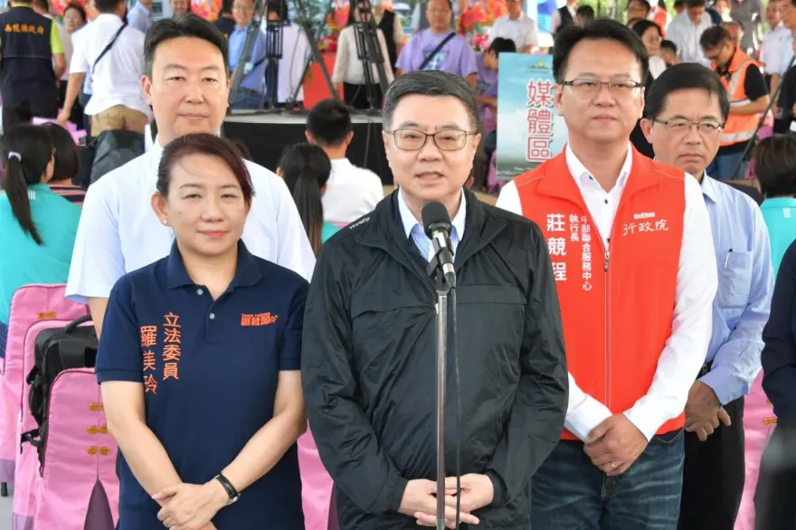 中選會視察基隆選委會挨批施壓「拆樑案」 卓榮泰掛保證：絕對不會去干涉