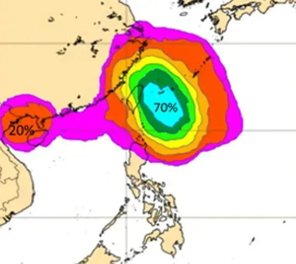 今高溫飆38度！下週颱風機率提高至7成　預估路徑曝光