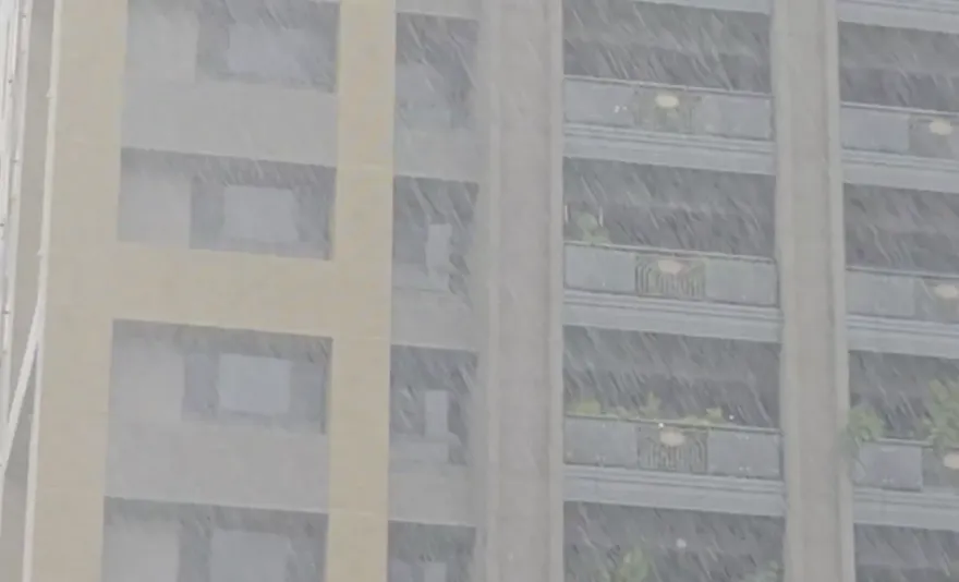 快訊/大雷雨來了！台南、高雄狂炸持續1小時　低窪防淹水、山區落石