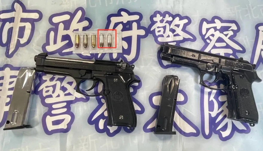 影/新北警掃蕩竹聯幫明仁、旭仁會　逮48人查扣槍械驚見「達姆彈」