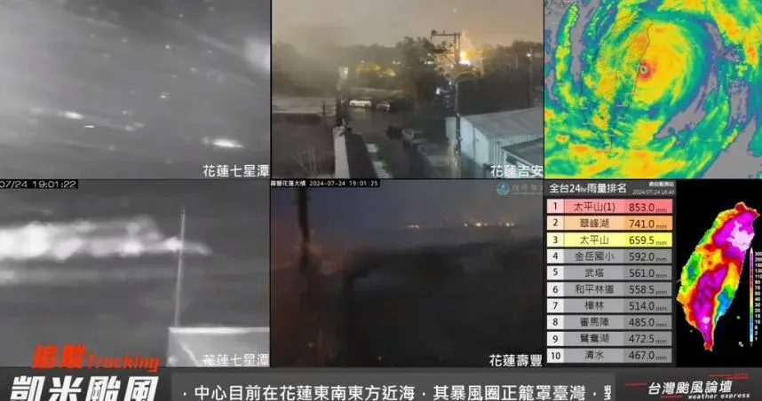 海景第一排全紀錄！七星潭恐怖搖滾實況曝　網嚇：鏡頭君快撐不住了
