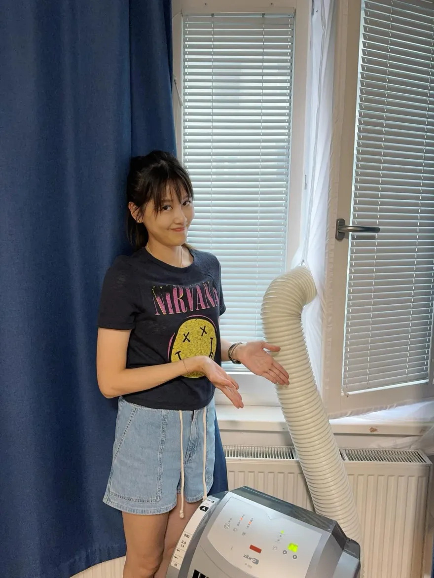 嚴立婷暫離台遊學！赴英國「連續3天超過30度」　曝1地區竟沒冷氣
