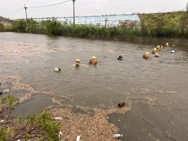凱米甩尾豪雨狂炸！雲林10歲男童失足落水　搜救7小時仍未尋獲