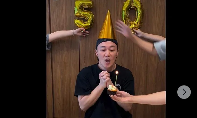 影/陳奕迅暈倒下巴縫30針！歡慶50歲生日　最新近照曝光