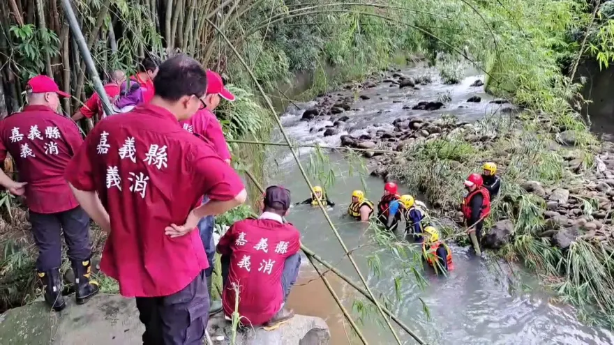 影/失蹤第3天！嘉義番路阿北颱風天出門清管路突人間蒸發 　警消溯溪急尋