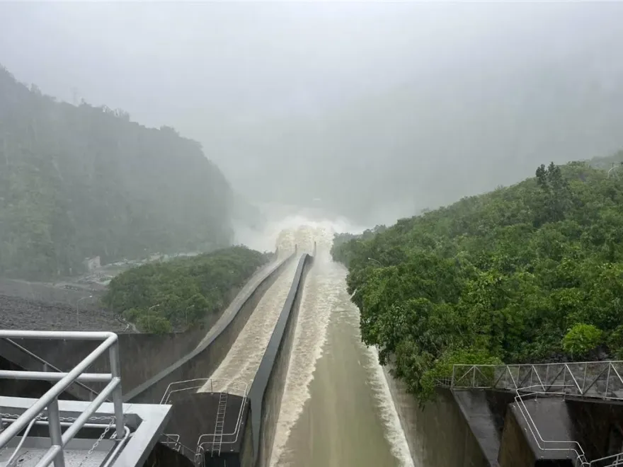 曾文水庫調節性放流5天　累積放流量逾5億立方米「比全台最大水庫還多」