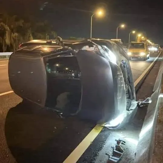 快訊/女星五熊國道車禍最新！慘遭撞飛「空中翻好幾圈」警：已鎖定嫌疑車