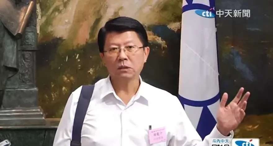 影/大新聞大爆卦　郭國文稱謝龍介非藍營台南最強棒　黃揚明分析：他緊張了