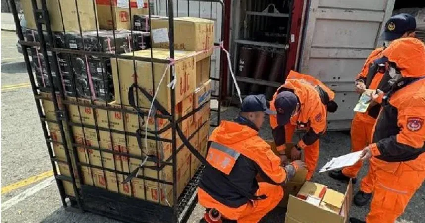 金門海巡查獲數百條走私菸　最高恐罰600萬