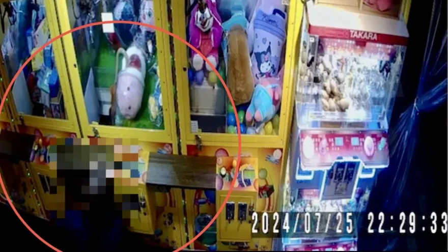 影/再躲啊！娃娃機台主監看目擊行竊　通緝男躲隔壁洗衣店遭實習警揪出