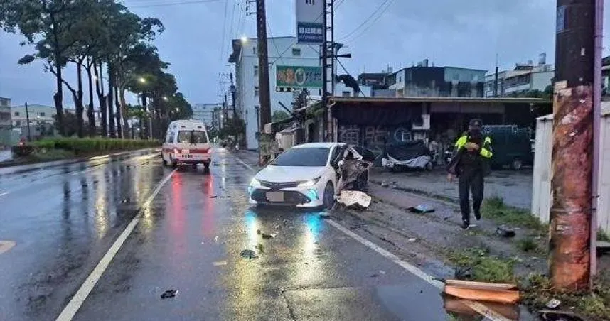 讓人發毛！高雄光明路「鬼月雙撞」13小時內2起車禍　居民驚呼太詭異