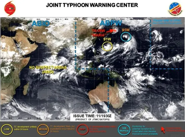 又有颱風！最快明中午生成　未來10天雨彈連轟中南部