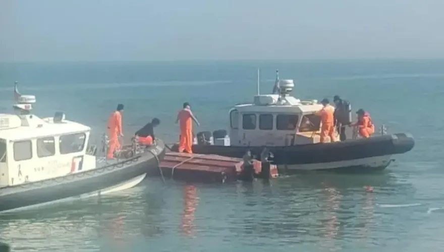 金門快艇案海巡船長、駕駛不起訴　陸國台辦批罔顧事實：不能接受