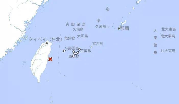 快訊/台灣發生規模6.3地震　沖繩也有感「3地區」震度一級
