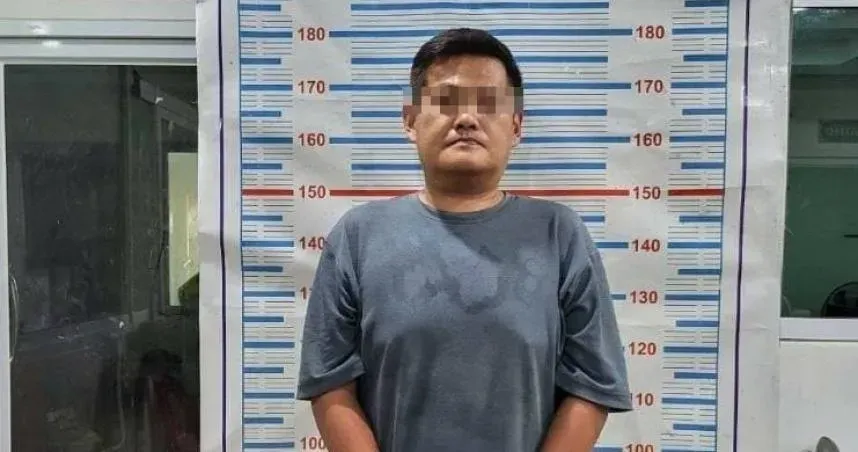 39歲台男在柬埔寨被捕！警查獲8袋安非他命　正面照曝光