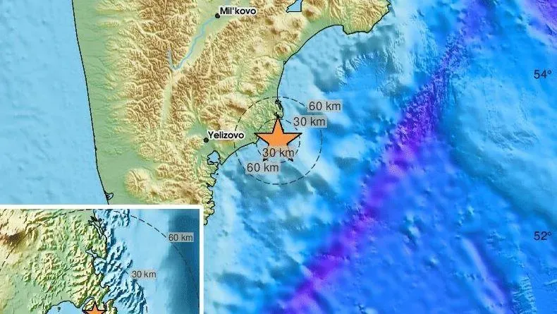 規模7.2！俄堪察加半島外海發生大地震　美國示警：恐引發海嘯