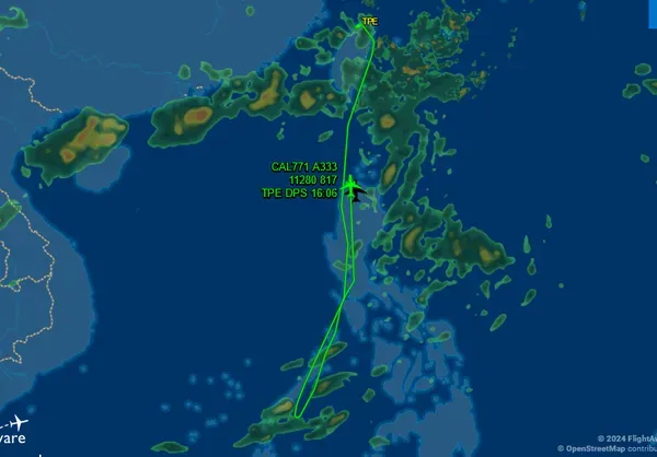 快訊/華航「台北飛峇里島」班機訊號異常　中途折返